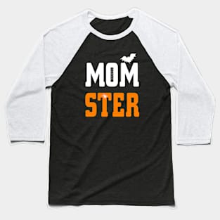 Momster Halloween Baseball T-Shirt